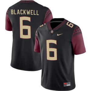 Men Gavin Blackwell Black Seminoles #6 NCAA Jersey 623615-150