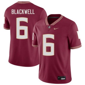 Men Gavin Blackwell Garnet Noles #6 Player Jerseys 251943-107