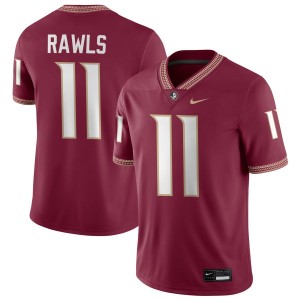 Men Ja'Bril Rawls Garnet FSU #11 Official Jerseys 438959-562
