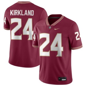 Men K.J. Kirkland Garnet FSU Seminoles #24 Official Jersey 253562-918