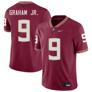 Men Omar Graham Jr. Garnet Florida State #9 Official Jersey 699086-852