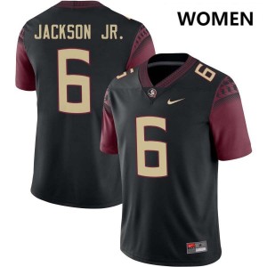 Women Darrell Jackson Jr. Black Noles #6 2025-26 Jersey 808497-948