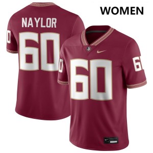 Women Peyton Naylor Garnet FSU #60 Alumni Jersey 198315-183
