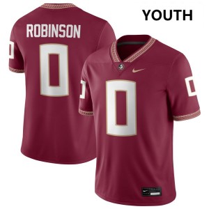 Youth Duce Robinson Garnet Florida State #0 2025-26 Jerseys 512796-442