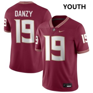 Youth Micahi Danzy Garnet Florida State #19 Game Jerseys 978881-705